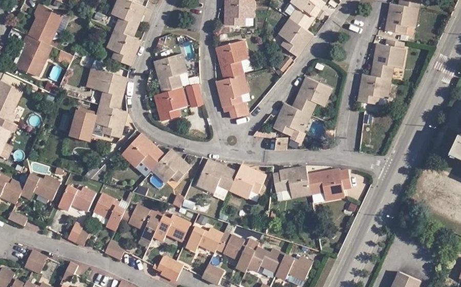 Vue aérienne du Mini-giratoire n°1326795809