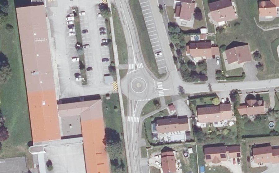 Vue aérienne du Mini-giratoire n°1327377567