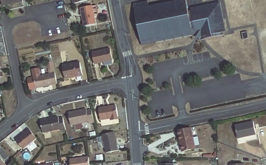 Vue aérienne du Mini-giratoire n°1328300266