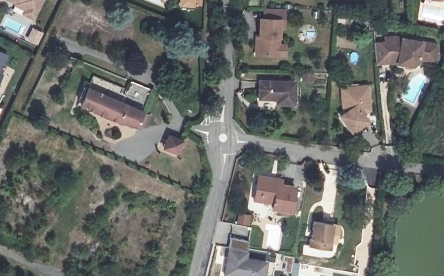Vue aérienne du Mini-giratoire n°1328316644