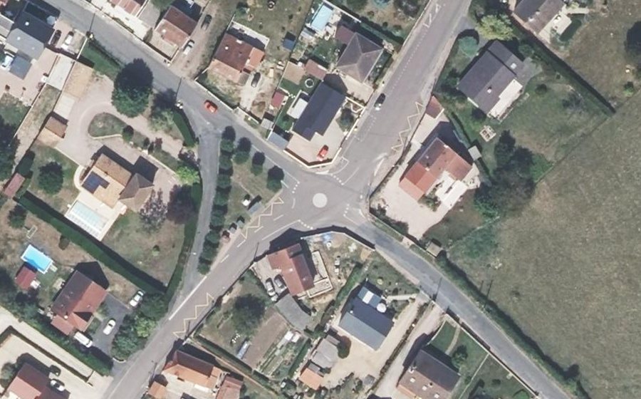 Vue aérienne du Mini-giratoire n°1328383843
