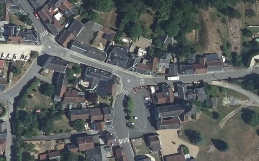 Vue aérienne du Mini-giratoire n°1329768882