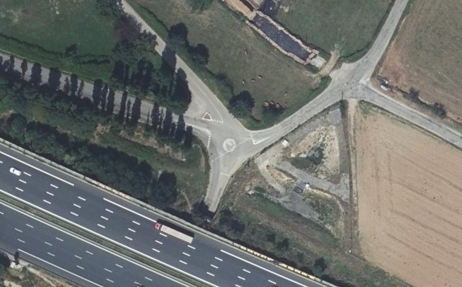 Vue aérienne du Mini-giratoire n°1330178915
