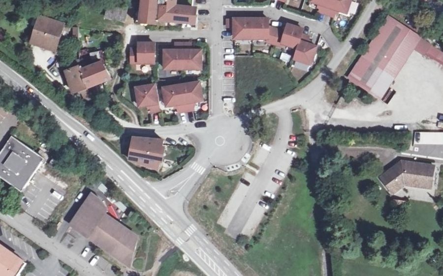 Vue aérienne du Mini-giratoire n°1330858781