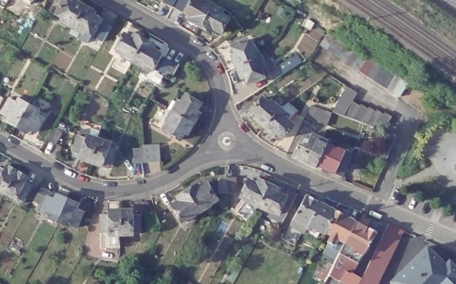 Vue aérienne du Mini-giratoire n°1332320997