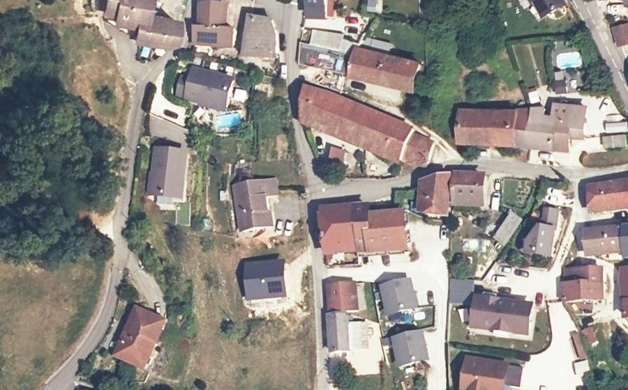 Vue aérienne du Mini-giratoire n°1332464767
