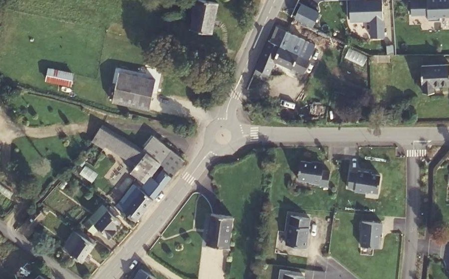 Vue aérienne du Mini-giratoire n°1332648927