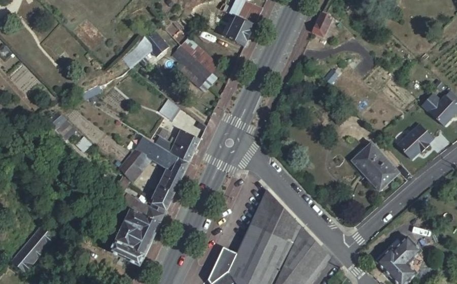 Vue aérienne du Mini-giratoire n°1332703213