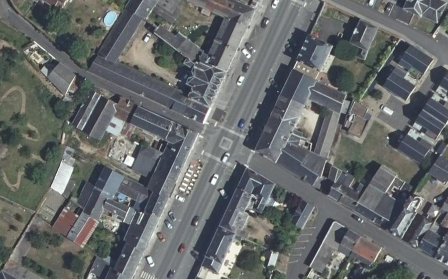 Vue aérienne du Mini-giratoire n°1332703349