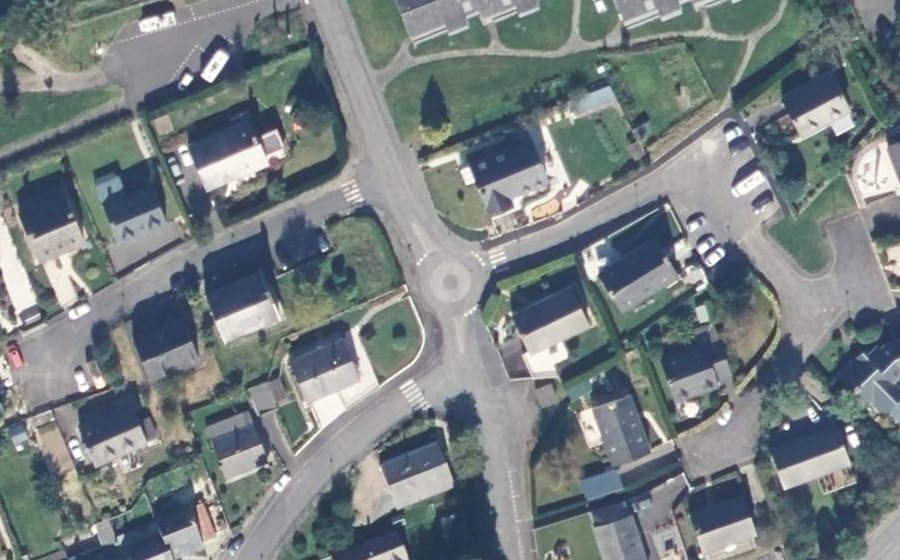 Vue aérienne du Mini-giratoire n°1333616390