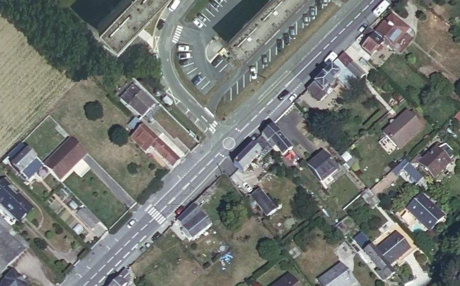 Vue aérienne du Mini-giratoire n°1333655063