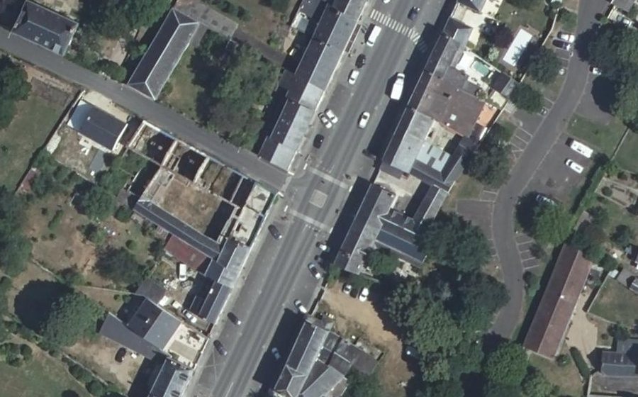 Vue aérienne du Mini-giratoire n°1333978148