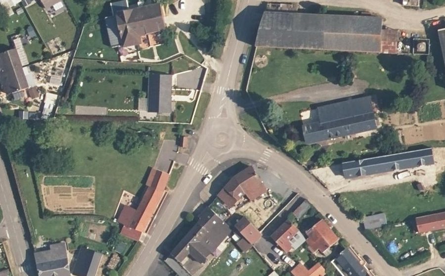 Vue aérienne du Mini-giratoire n°1336068903