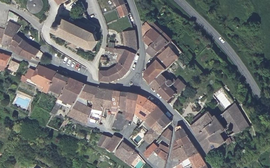 Vue aérienne du Mini-giratoire n°1339069030