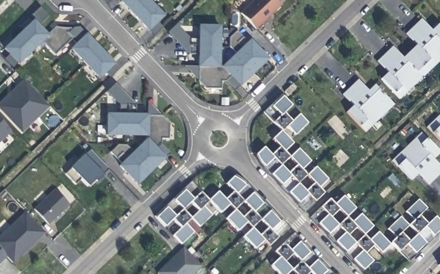 Vue aérienne du Mini-giratoire n°1339556368