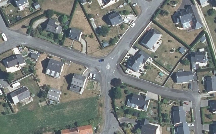 Vue aérienne du Mini-giratoire n°1341723300