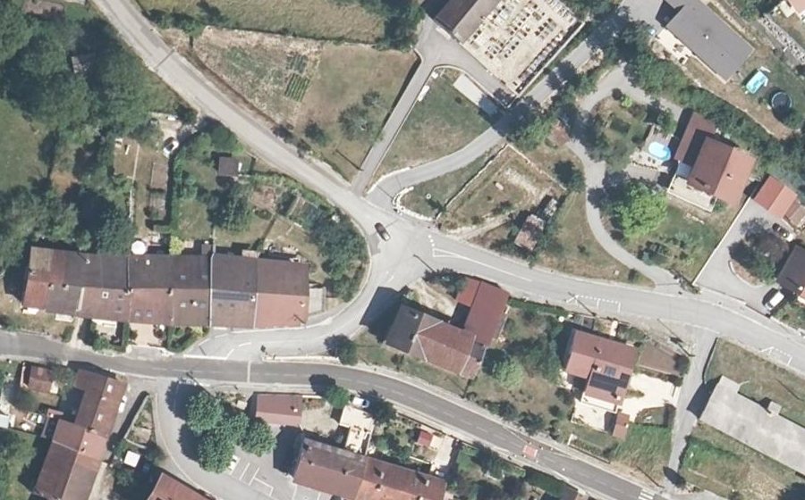 Vue aérienne du Mini-giratoire n°1342265553