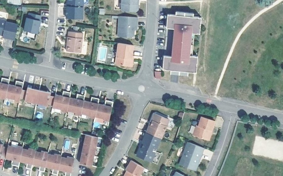 Vue aérienne du Mini-giratoire n°1342736379