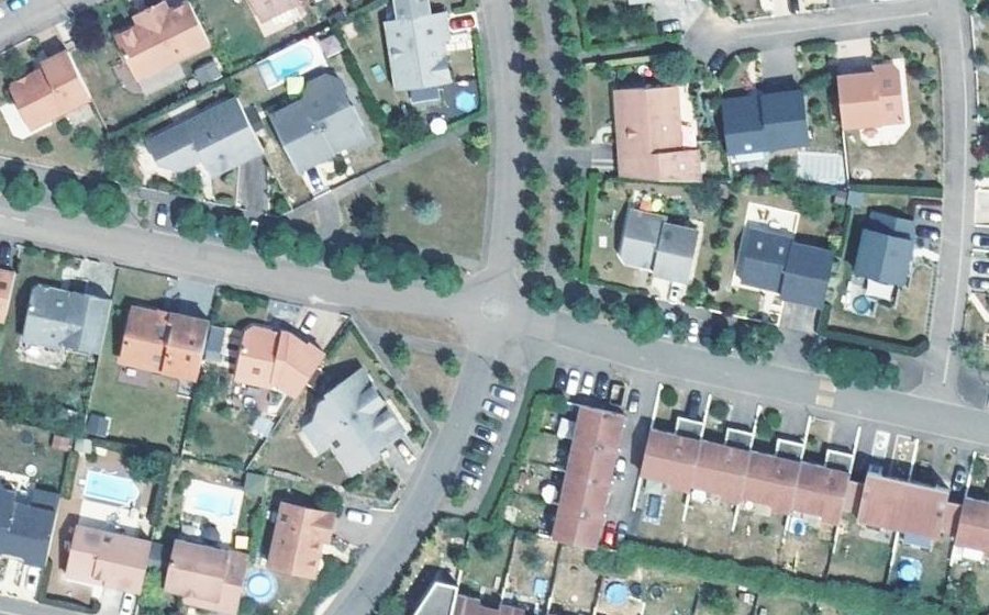 Vue aérienne du Mini-giratoire n°1342736426