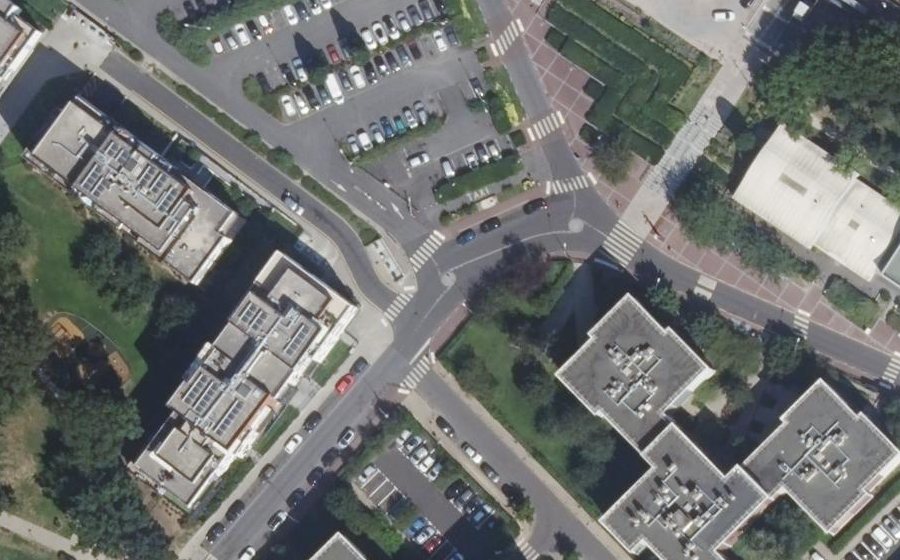 Vue aérienne du Mini-giratoire n°1345647430