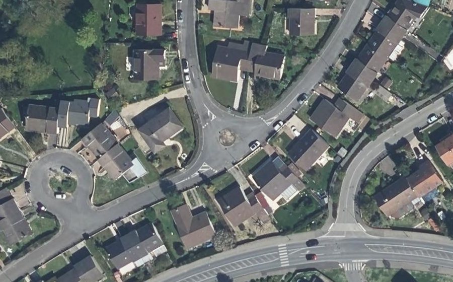 Vue aérienne du Mini-giratoire n°1345975963