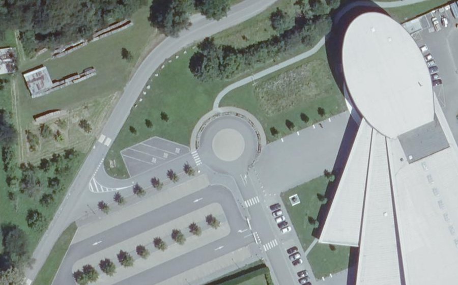 Vue aérienne du Mini-giratoire n°1346958073