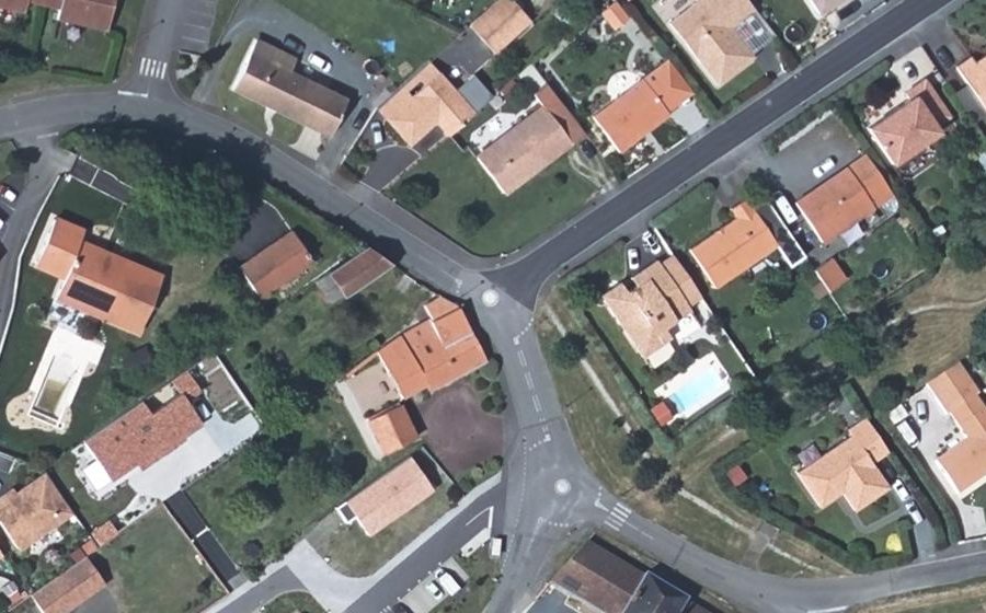 Vue aérienne du Mini-giratoire n°1349416933