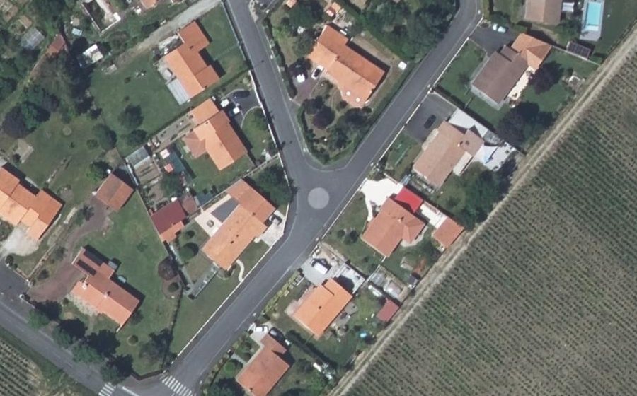 Vue aérienne du Mini-giratoire n°1349417848