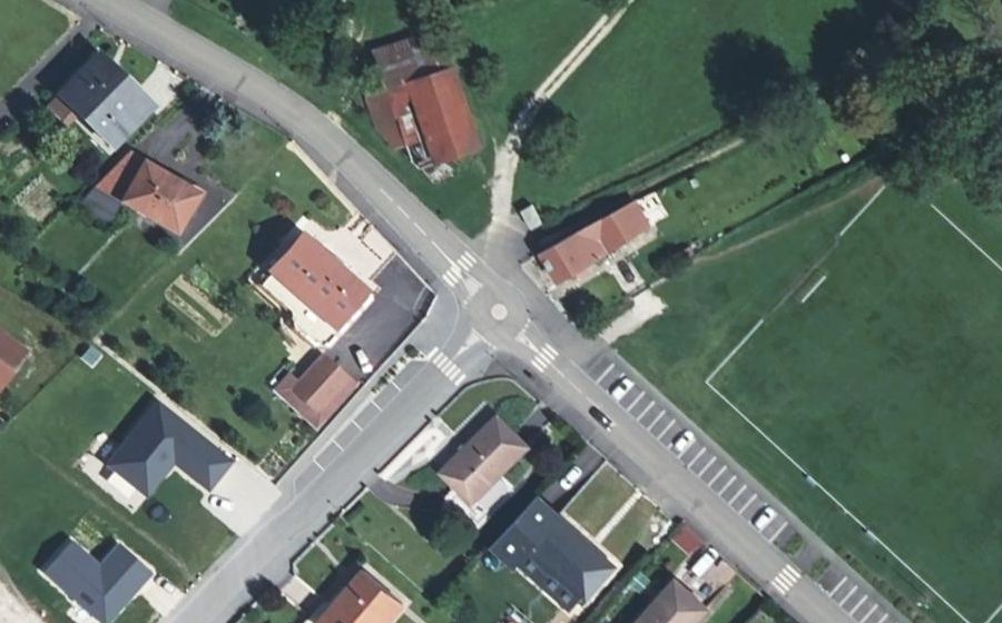 Vue aérienne du Mini-giratoire n°1351499783