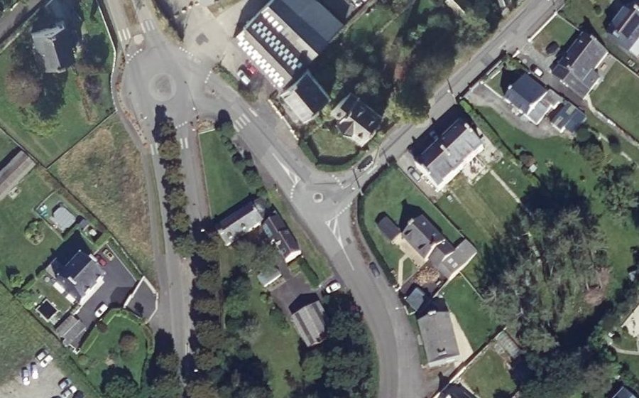 Vue aérienne du Mini-giratoire n°1351727024