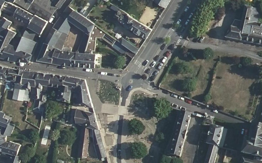 Vue aérienne du Mini-giratoire n°1352607686