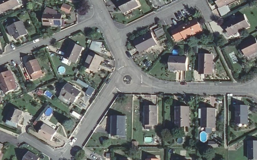 Vue aérienne du Mini-giratoire n°1352867115