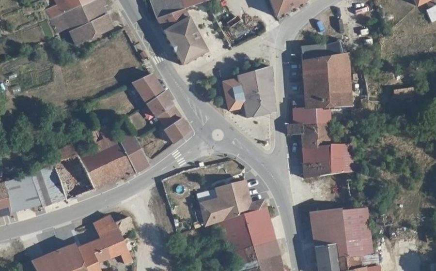 Vue aérienne du Mini-giratoire n°1354149206