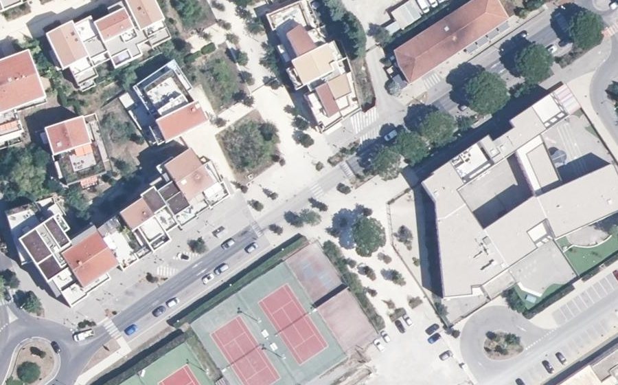 Vue aérienne du Mini-giratoire n°1357438779