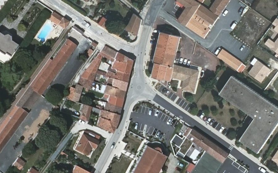 Vue aérienne du Mini-giratoire n°1358115536