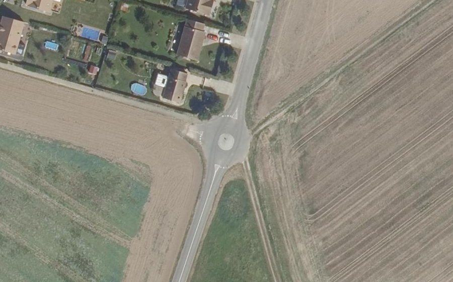 Vue aérienne du Mini-giratoire n°1358270595