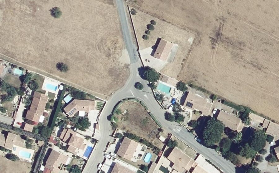 Vue aérienne du Mini-giratoire n°1360714057