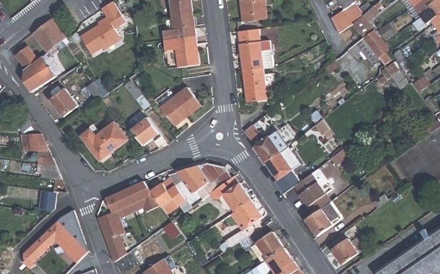 Vue aérienne du Mini-giratoire n°1361127790