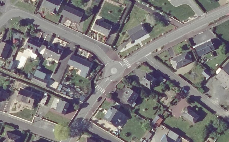 Vue aérienne du Mini-giratoire n°1362482757