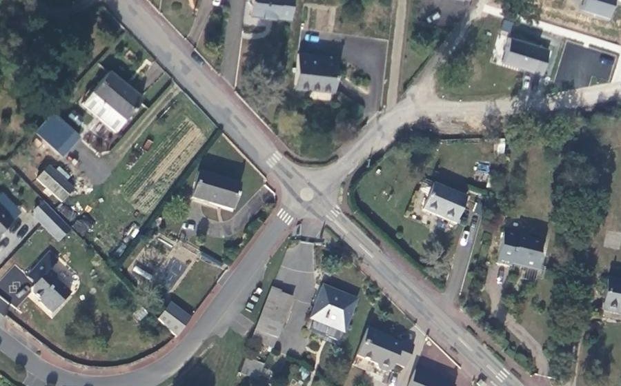 Vue aérienne du Mini-giratoire n°1364074721