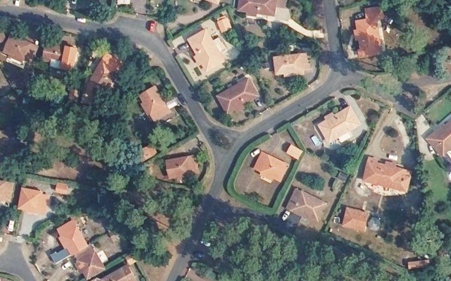 Vue aérienne du Mini-giratoire n°1364340781