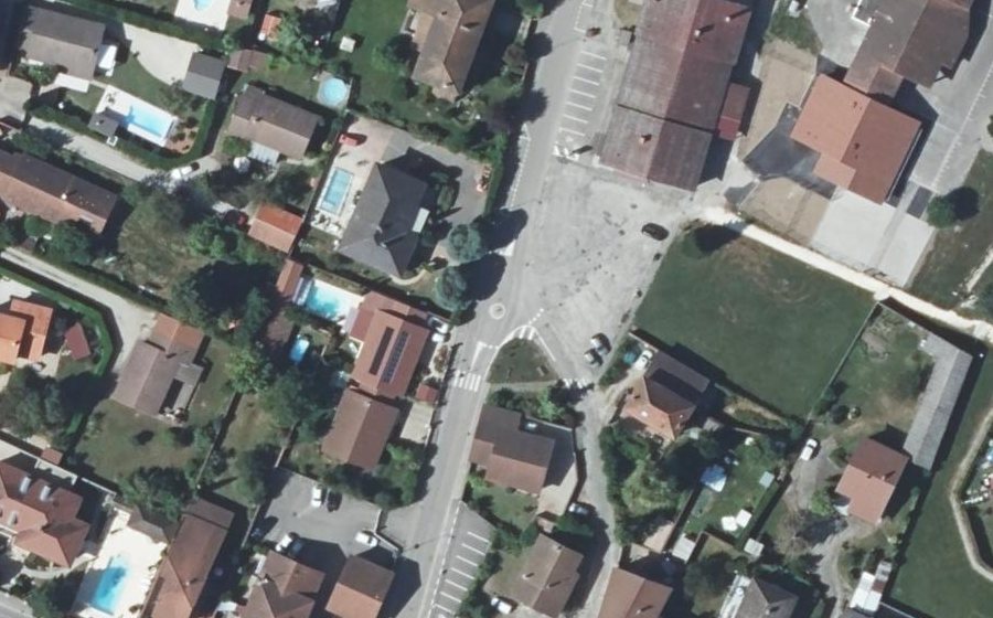 Vue aérienne du Mini-giratoire n°1364694396