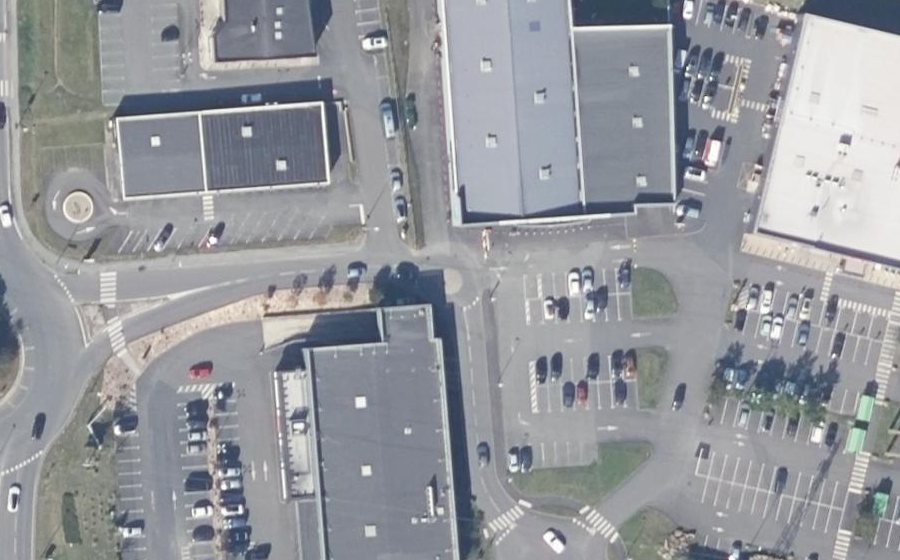 Vue aérienne du Mini-giratoire n°1364922772