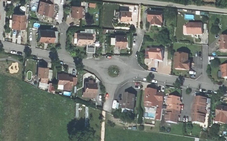 Vue aérienne du Mini-giratoire n°1365513928