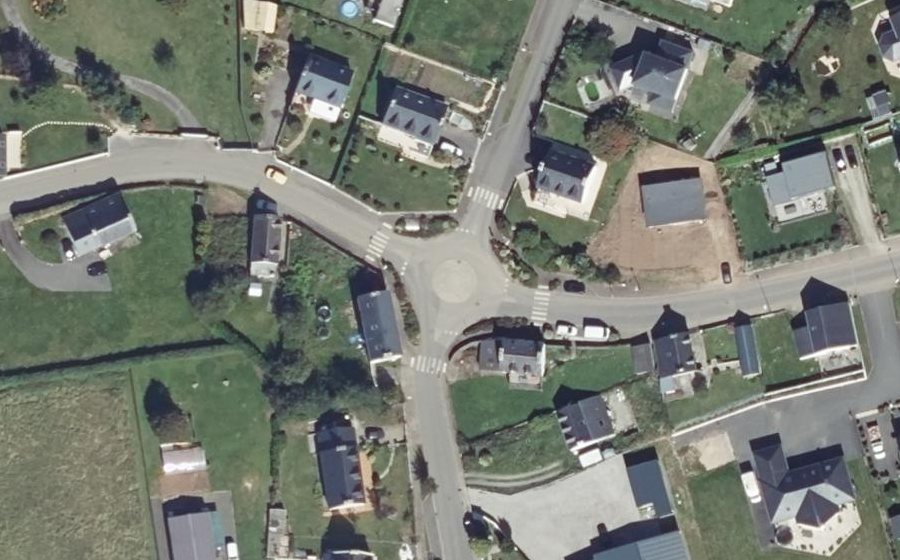 Vue aérienne du Mini-giratoire n°1365570746