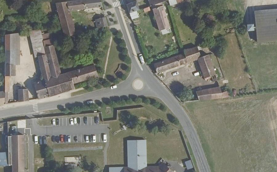 Vue aérienne du Mini-giratoire n°1365950673
