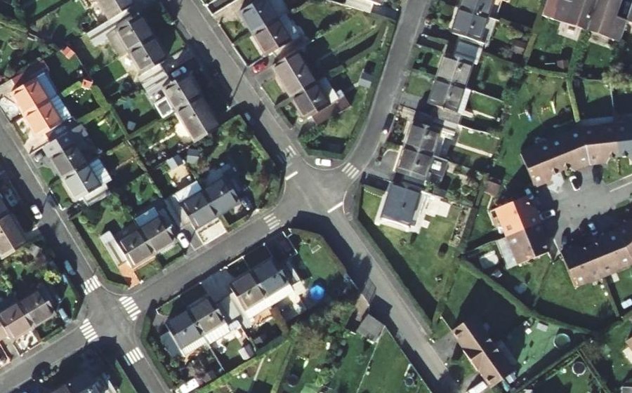 Vue aérienne du Mini-giratoire n°1366593620