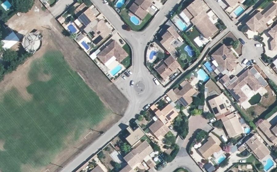 Vue aérienne du Mini-giratoire n°1366831103