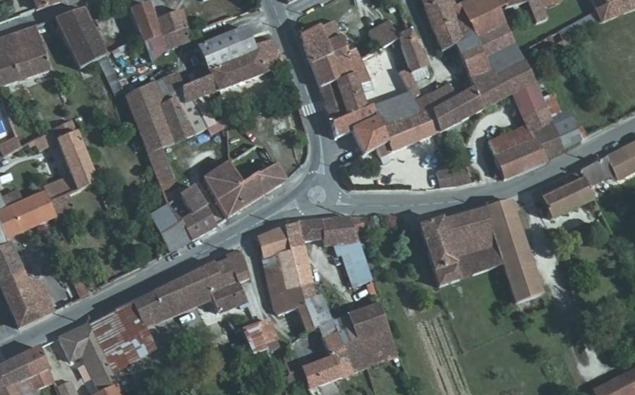 Vue aérienne du Mini-giratoire n°1368004000