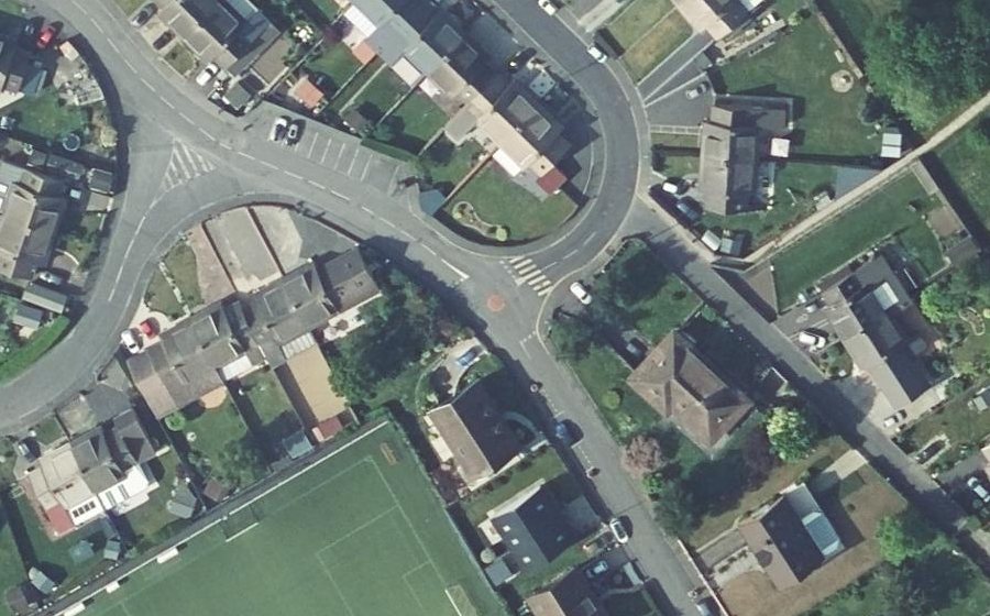 Vue aérienne du Mini-giratoire n°1369871469